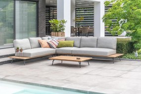 4 Seasons Outdoor Cucina Loungeset XL  Loungeset    houtkleur weerbestendig