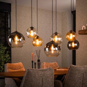 Grote Hanglamp Met Glazen Bollen
