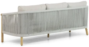 Stoel en Bank Loungeset 5 personen Aluminium/rope Grijs  Lifestyle Garden Furniture Bloom