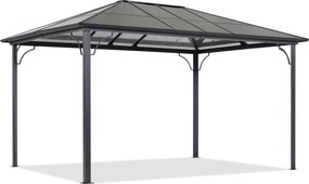 Moderne tuinprieel Santiago 3x4m Tuinpunt antracyt