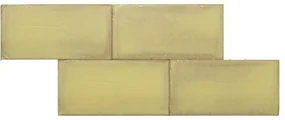 Terre d'Azur Terre-Spatula wandtegel 10x20cm groen licht