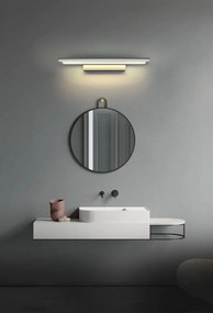 LED wandlamp APP839-1W 40CM FLAT Chrome