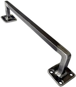 CHYRKA® Handgrepen Zwart Handvat MBG BORYSLAW Handvat - 1 Stuk Wandhandvat Grab Bar Metaal Hout Loft Handgemaakt