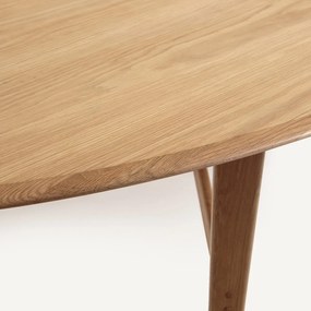 Verlengbare tafel van massief eikenhout en eikenfineer, Tadame