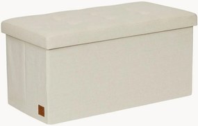 Linnen zitbank Premium Nature met opbergruimte