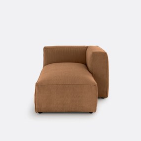 Omvormbare longchair geribd fluweel, Seven