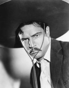 Foto Marlon Brando, Viva Zapata ! 1952 Directed By Elia Kazan, (30 x 40 cm)