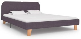 vidaXL Bedframe stof taupe 180x200 cm