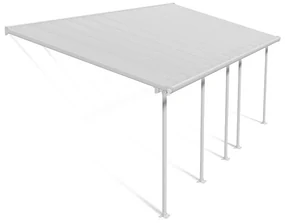 Feria Palram polycarbonaat terrasoverkapping - Canopia 3 x 7,3 m wit