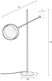 Zuiver Sirius Unieke Vloerlamp