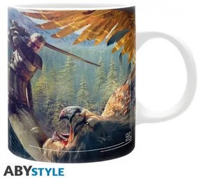 Koffie mok The Witcher - Geralt and the Griffon