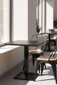 Kuat Zwart 70 cm tafel