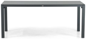 Tuinset 4 personen 180 cm Aluminium/textileen Grijs Hartman Sitges/Mateo