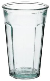 Glas met facetten, gerecycled glas, 300 ml