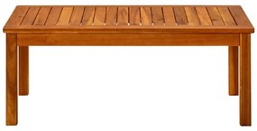 vidaXL Tuintafel 90x50x36 cm massief acaciahout