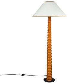 Dutchbone Horace Klassieke Vloerlamp Beige Kap