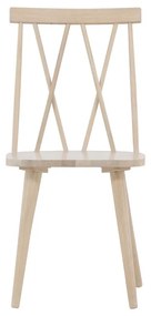 Jörn Eetkamerstoel - Lena - Taupe - Rubberhout - Jörn