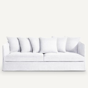 Bank 3-, 4- of 5-zits in dik stonewashed linnen, Neo Chiquito