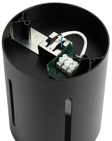 Design plafondlamp zwart met lichteffect - Yana