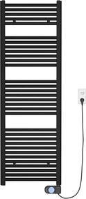Saqu Fonti elektrische radiator 700W 50x150,6cm mat zwart