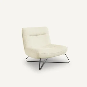 Fauteuil in bouclé stof, Helma
