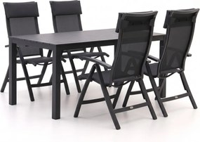 Diningset Bellagio | 4 personen | Tuinset polywood | 5-delig | Kees Smit Tuinmeubelen