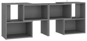 vidaXL Tv-meubel meubel 104x30x52 cm spaanplaat grijs