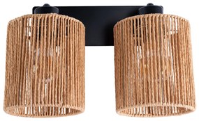 Wandlamp APP1824-2W NATURE BLACK