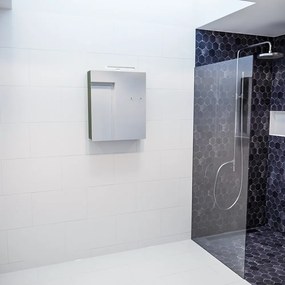 Mondiaz Cubb spiegelkast 50x70x16cm kleur army met 1 deur