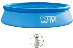 Intex Easy Set opblaasbaar zwembad - rond -Ø305 x H76 cm