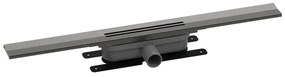 Easy drain R-line Clean Color douchegoot 120cm brushed black chrome rlced1200bbc