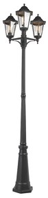 Landelijke buiten lantaarn zwart IP44 - New Orleans