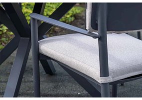 Garden Impressions Dane tuinset 7-delig - Tulli tuintafel 220x115xH75 cm - light teak vironwood