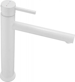 Mexen Elba hoge wastafelkraan, wit - 74110-20