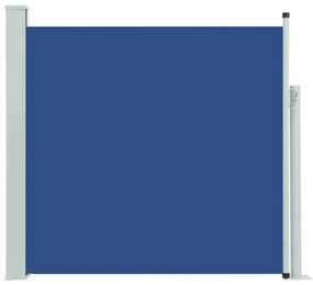 vidaXL Tuinscherm uittrekbaar 170x300 cm blauw