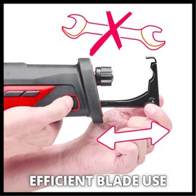 Einhell TE-AP 18/26 Li Solo Accu Reciprozaag