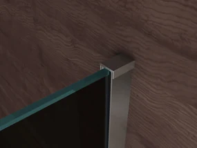 Mueller Slimline glaswand rookglas 80x200cm 8mm NANO glas