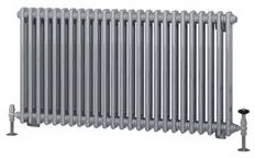 Eastbrook Rivassa 2 koloms radiator 115x60cm staal 1573W chroom