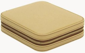 Kunstleren/fluweel manchetknopendoos Ascot