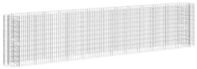 vidaXL Gabion plantenbak verhoogd 470x50x100 cm gegalvaniseerd ijzer