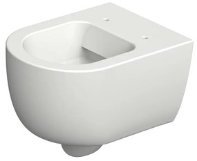 Xenz Gio randloos toilet 47cm met vortexspoeling en zitting wit mat