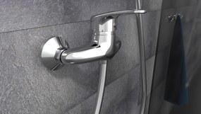 Schutte Batoni douchekraan chroom