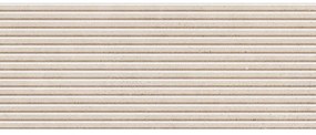 Cifre Ceramica Borneo wandtegel - 30x75cm - gerectificeerd - Betonlook - Sand decor mat (beige) SW07314756-1