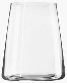 Kristallen glazen Power in kegelvorm, 6-delig