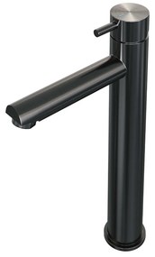 Brauer Gunmetal Edition ColdStart verhoogde wastafelkraan energy-saving model B gunmetal geborsteld PVD