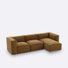 Element voor modulaire bank, in structuurstof, Seven