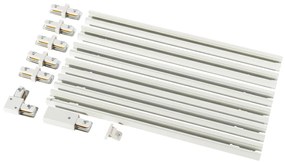 Modern railsysteem wit 1-fase 300cm - Iconic Modern Binnenverlichting Lamp