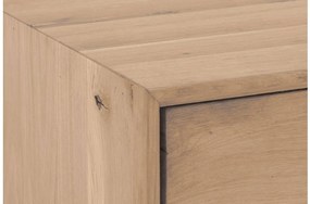 Goossens Salontafel Effect rechthoekig, hout eiken grijs, stijlvol landelijk, 140 x 30 x 75 cm