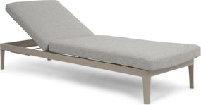 Lifestyle Garden Furniture Mateo Ligbed Met Kussen Loft/sandy Aluminium Taupe