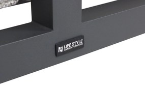 Tuinstoel Aluminium Grijs-antraciet Lifestyle Garden Furniture Rodenzo